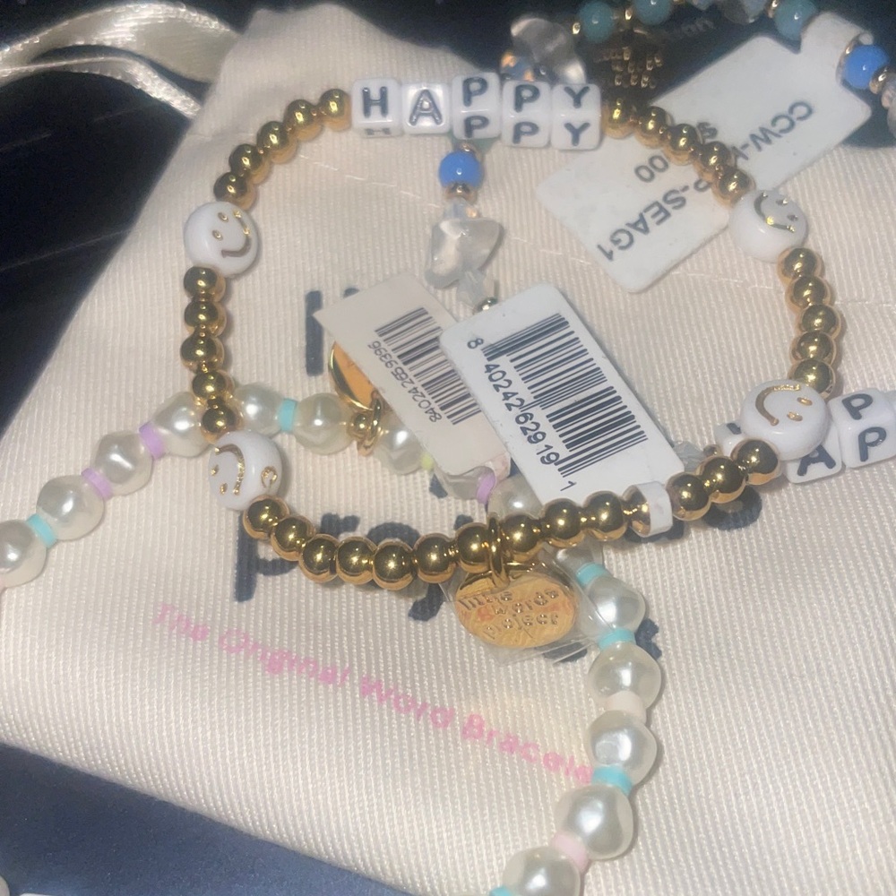 Little Words Project Beaded Bracelets Set - Picture 7 of 7